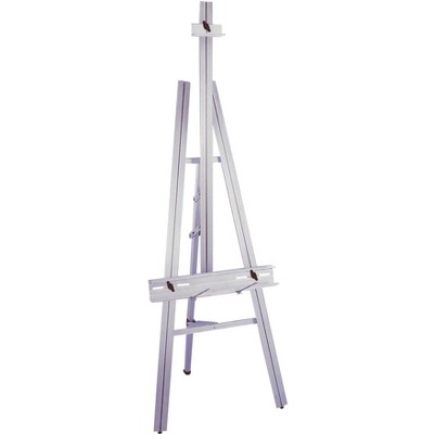 School Specialty Durable Lightweight Superior Artist Easel, 86 in H X 20 in D X 24 in, Aluminum