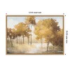 Amanti Art Autumn Lake Gold by Julia Purinton Canvas Wall Art Print Framed 33 x 23-in. - 4 of 4