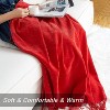 Christmas Chenille Throw Blanket with Tassel Fringe, 50" x 60" - 2 of 4
