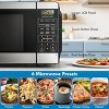 Kenmore 0.9 Cu Ft Countertop Microwave Oven in Stainless Steel - 2 of 4