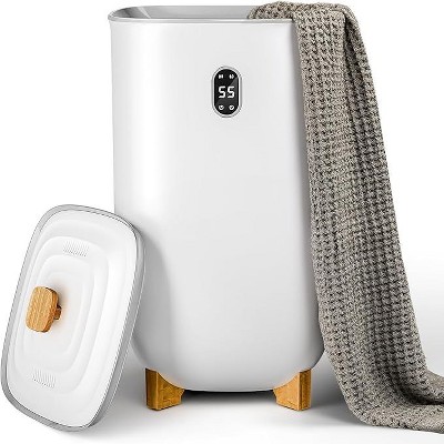 R.W.FLAME Towel Warmer, 35L, Dual Heating Modes, LCD Display, Auto Shut-Off, Fits Towels, Blankets, and Bathrobes -- Perfect Gift for Family