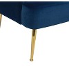 Rosa Transitional Comfy Living Room Armchair with Metal Legs | ARTFUL LIVING DESIGN - 4 of 4