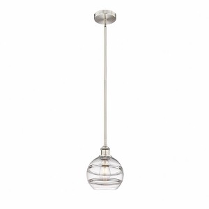 Rochester - 1 Light Stem Hung Mini Pendant In Industrial Style-9.38 Inches Tall and 8 Inches Wide - 1 of 1