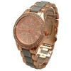 Olivia Pratt Rose Gold Rhinestones Dial Women Watch - 2 of 4