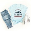 Simply Sage Market Women's Life Is Better In The Mountains Colorful Short Sleeve Graphic Tee - 3 of 4