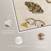 Art Remedy Golden Butterflies Classic Elegant Butterfly Wall Art Framed - 4 of 4
