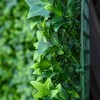 Artificial Grass Wall Panel Backdrop, wood UV Protection Privacy Coverage Panels,abstract,green,12.20" x 20",1.02*1.67ft - 2 of 4