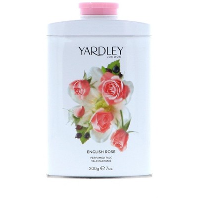 Yardley English Rose Perfume Talc, 7 oz