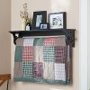 The Lakeside Collection Deluxe Quilt Rack with Shelf - 2 of 4