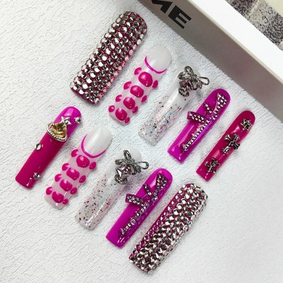 VYNXARIA Sophisticated Press-On Nails for Chic Looks£¬Size M