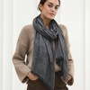 The Vivienne Cotton Scarf by YOUZEY - Grey - 2 of 4