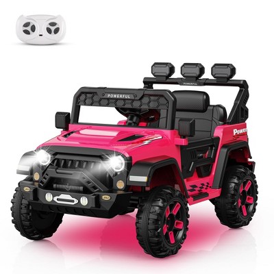 Kids Electric Vehicle for Ages 3-6, 12V Battery Powered Ride On Car with 2.4G Remote Control