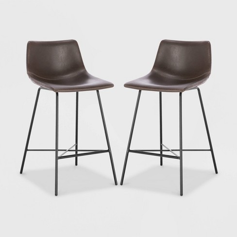 Leather bar stools target new arrivals