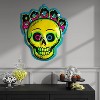 27"x23" Halloween Boo Skull Vac Form Sign Unframed Wall Art - Hyde and EEK! Boutique™ - 2 of 3