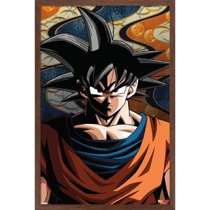 Trends International Dragon Ball Z: Cell Saga - Goku Framed Wall Poster Prints - 1 of 4