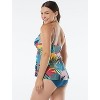 Coco Contours Diamond Wrap Bra Sized Underwire Tankini Top - 2 of 2