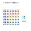 Unique Bargains Office Home Warehouse Self-Adhesive Reflective Sticker 10 Sheets - 2 of 4