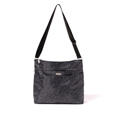 baggallini Women's Voyage Slip Pocket Hobo Crossbody Bag