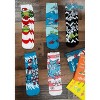 HalloweenCostumes.com One Size Fits Most  Dr. Seuss Crew Sock Set for Adults 5 Pack Assorted, Red/White/Blue - 2 of 4