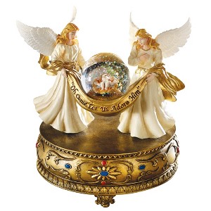 Collections Etc Musical Angels Christmas Holiday Snow Globe 6.25 X 5.5 X 6 - 1 of 2