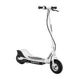 Razor E325 Durable Adult & Teen Ride-On 24V Motorized High-Torque Power Electric Scooter, Speeds up to 15 MPH with Brakes and Pneumatic Tires, White