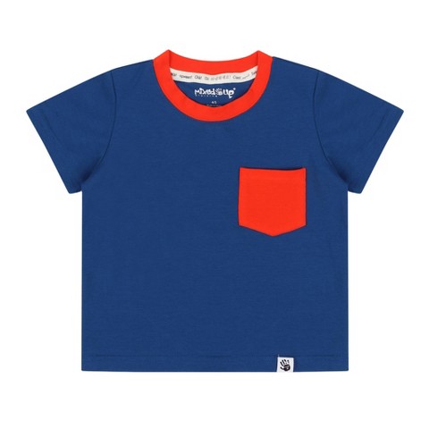 Mixed Up Clothing Kids Suave Short Sleeve Pocket T-Shirt - Sodalite Blue - 6/7 S