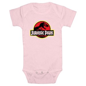 Infant's Jurassic Park Classic Bold T Rex Logo Bodysuit - 1 of 3