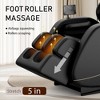 Massage Chair Recliner with Zero Gravity and Full Body Air Pressure with Footrest, Bluetooth Audio, and Ambient Lighting - 4 of 4