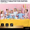 Plastic Tablecloth Disposable, Tablecloths for Rectangle Tables 54 inch. x 108 inch. Fits Tables Up to 8 Feet, Table Cloth for Party - SparkSettings - 2 of 4