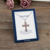 Anna-Kaci Rhinestone Celtic Cross Pendant Necklace with Gift Card & Envelope Jewelry Gifts - 3 of 4