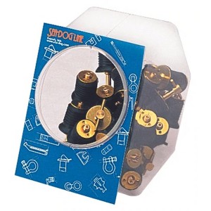 Sea Dog Brass T-Handle Drain Plug - 1" Model 5200805 Boat Equipment - 1 of 1