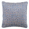 Basma Pillow - Blue/Tan - 20"X20" - Safavieh - 3 of 3