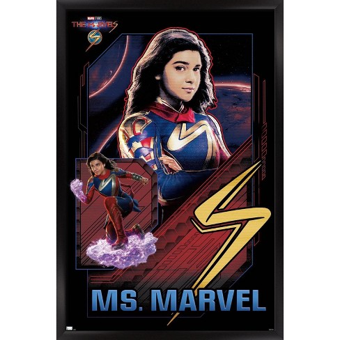 Ms. Marvel Movie Poster TV Series Quality Glossy Print Photo Wall