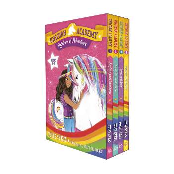 Unicorn Academy: Rainbow of Adventure Boxed Set (Books 1-4) - by Julie Sykes (Mixed Media Product)