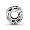Black Bow Jewelry Sterling Silver and Crystal Happy Anniversary Collage Bead Charm - 2 of 4