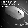 Logitech G PRO X SUPERLIGHT 2 Wireless Gaming Mouse, 60g Pro-Grade, 44k DPI Sensor, 8kHz Report Rate, USB-C Charging for PC/Mac - White - 4 of 4