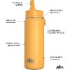 Hydrapeak 20oz Kids Stainless Steel Leak Proof Water Bottle with Straw Lid and Flexible Handle - 2 of 4