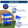 Chicken Nesting Box, Metal Nest Boxes for Chicken, Chicken Laying Box with Chicken Perch, Roll Away Nest Box for Chicken Coop - 3 of 4