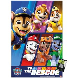 Trends International Nickelodeon Paw Patrol - To The Rescue Unframed Wall Poster Prints - 1 of 4