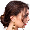 Lucy Quartermaine - Flat Plain Cuff in Gold Vermeil - 3 of 4