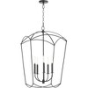 Quorum Lighting Mantle 5 - Light Chandelier in  Matte Black - 4 of 4