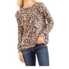 Women's Leopard Ruffle Top - HEIMISH USA - image 2 of 3