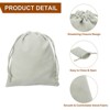 Unique Bargains Velvet Reusable Soft Jewelry Headphone Candy Drawstring Gift Bags 20 Pcs - 4 of 4