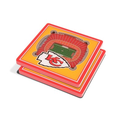 Forever Collectibles Kansas City Chiefs 3D Mini BRXLZ Arrowhead