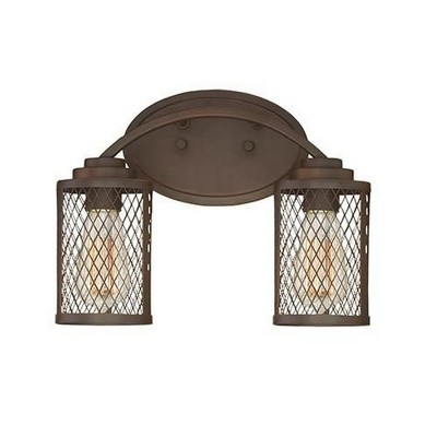 Millennium Lighting Akron 2 - Light Vanity in  Rubbed Bronze