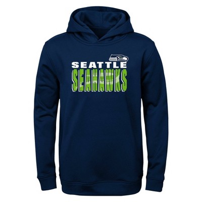 Nfl Seattle Seahawks Girls' Fleece Hooded Sweatshirt : Target