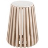 Zuo Cyprus Side Table White  and  Natural - 2 of 4