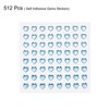 Unique Bargains Heart Shape Self Adhesive Valentine Makeup DIY Rhinestone Stickers 512 Pcs - 3 of 4