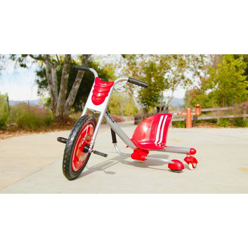 Razor Flash 360 Compact Tricycle - Red, 3 of 10