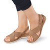 Collections Etc Cross-over Adjustable Sandals - 3 of 4